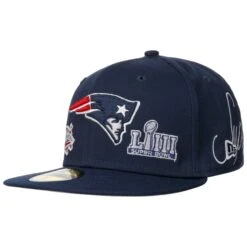 59Fifty Patriots Super Bowl LIII Cap By New Era -Mode Hut Geschäft 59Fifty Patriots Super Bowl LIII Cap by New Era dunkelblau rot.64544 rf240