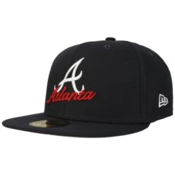 59Fifty Script Team Braves Cap By New Era -Mode Hut Geschäft 59Fifty Script Team Braves Cap by New Era dunkelblau.64498 rf192