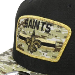 9Fifty Salute To Service Saints Cap By New Era -Mode Hut Geschäft 9Fifty Salute to Service Saints Cap by New Era schwarz.61544 5rf4