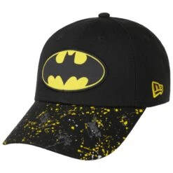 9Forty Kids DC Paint Splat Batman Cap By New Era