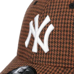 9Forty Men´s Houndstooth NY Cap By New Era -Mode Hut Geschäft 9Forty Men s Houndstooth NY Cap by New Era braun.62304 4rf11