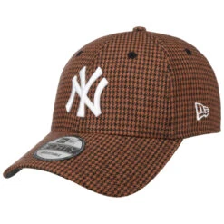 9Forty Men´s Houndstooth NY Cap By New Era -Mode Hut Geschäft 9Forty Men s Houndstooth NY Cap by New Era braun.62304 rf11
