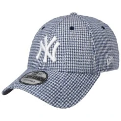 9Forty Men´s Houndstooth NY Cap By New Era -Mode Hut Geschäft 9Forty Men s Houndstooth NY Cap by New Era dunkelblau.62304 rf192