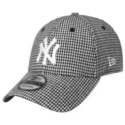 9Forty Men´s Houndstooth NY Cap By New Era -Mode Hut Geschäft 9Forty Men s Houndstooth NY Cap by New Era schwarz.62304 rf4
