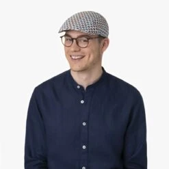 Allover Bullis Flatcap By Lierys -Mode Hut Geschäft Allover Bullis Flatcap by Lierys.62118 8