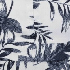 Allover Leaves Ballonmütze By Lipodo -Mode Hut Geschäft Allover Leaves Ballonmuetze by Lipodo wei dunkelblau.53344 6rf266