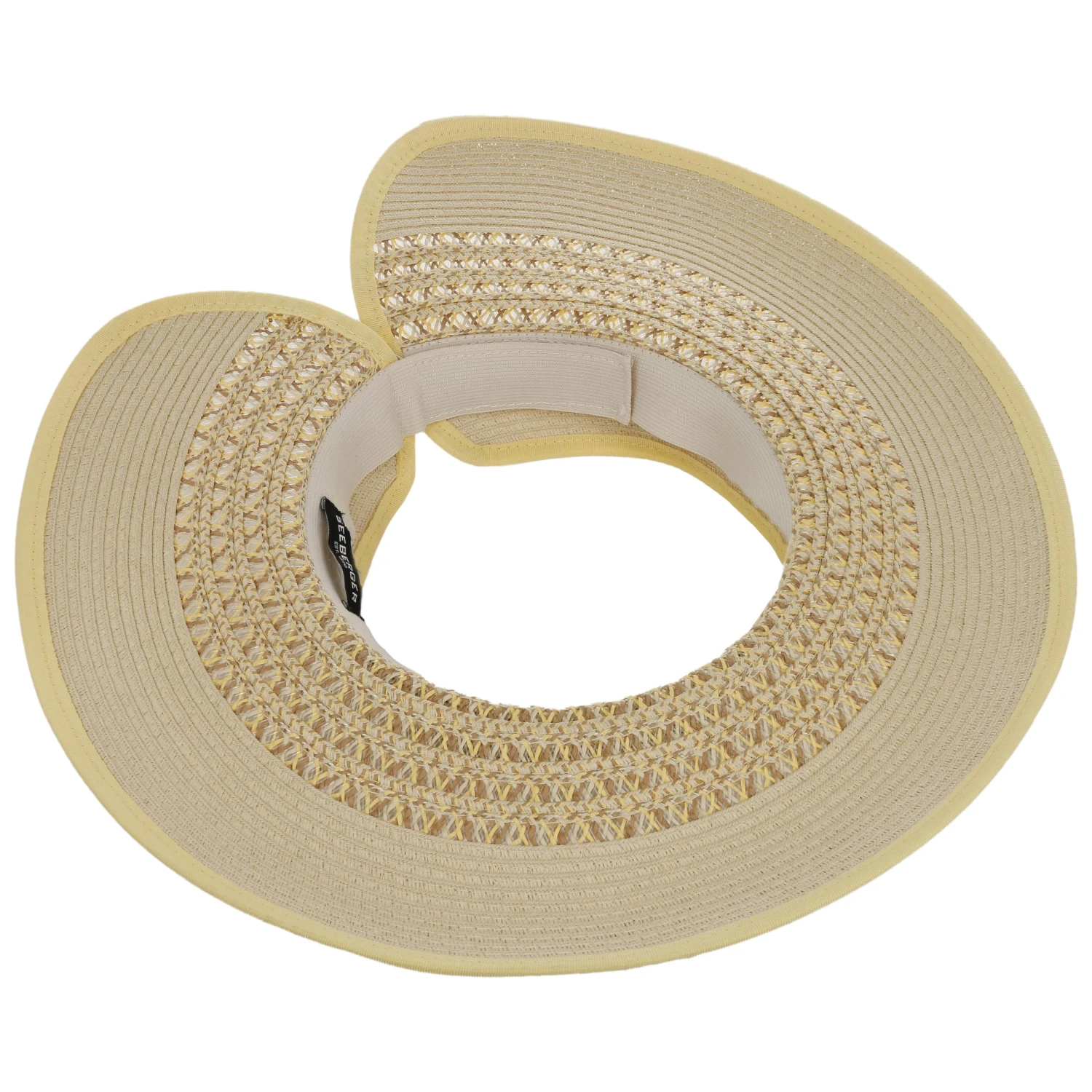 Annavela Strohvisor by Seeeberger Annavela Strohvisor By Seeeberger -Mode Hut Geschäft Annavela Strohvisor by Seeeberger natur gelb.64904 2rf285