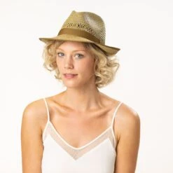 Basic Stroh Bogarthut By Lipodo -Mode Hut Geschäft Basic Stroh Bogarthut by Lipodo.39748 7