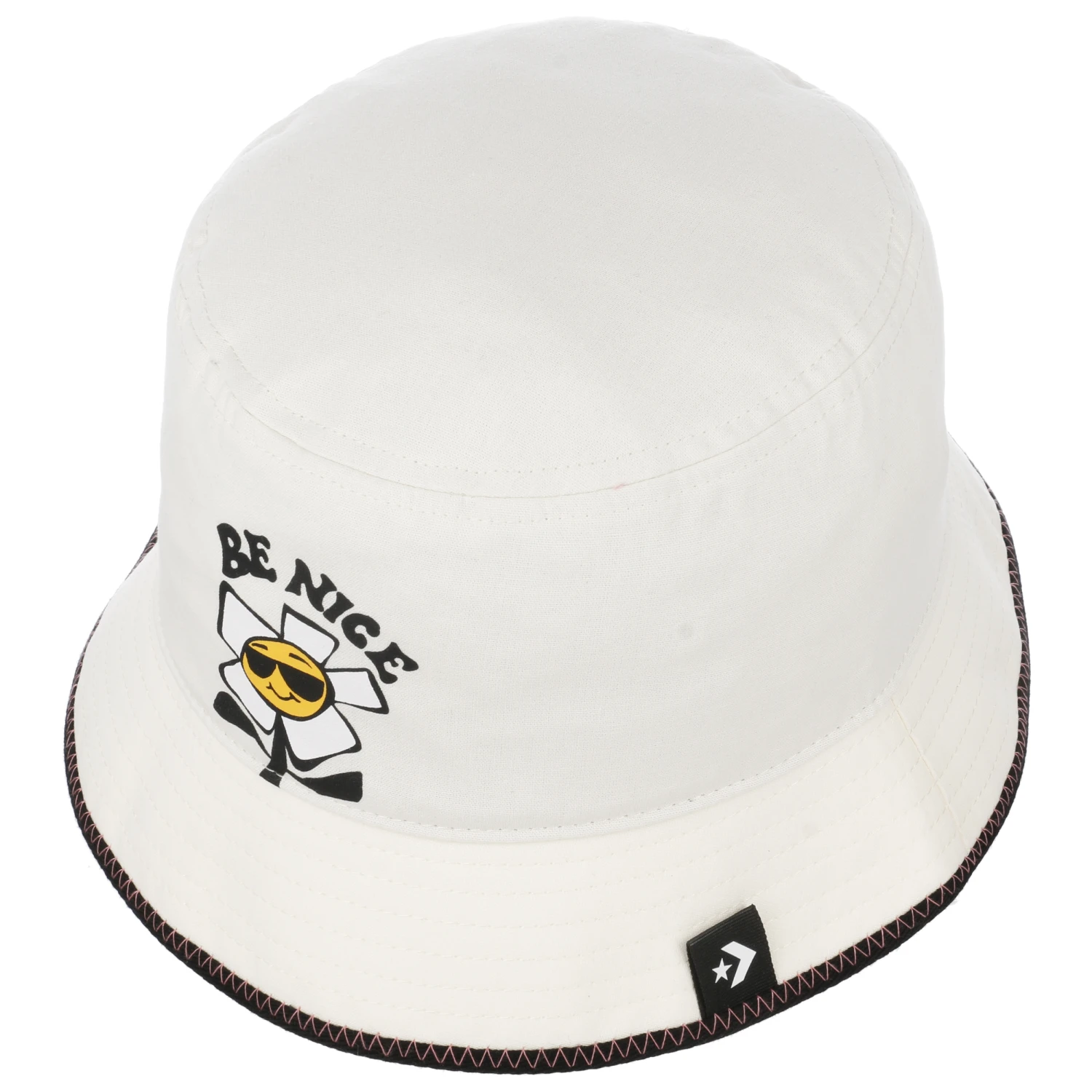 Be Nice Graphic Bucket Stoffhut by Converse Be Nice Graphic Bucket Stoffhut By Converse -Mode Hut Geschäft Be Nice Graphic Bucket Stoffhut by Converse cremewei .62980 1rf35