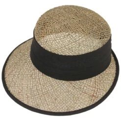 Beach Strohcap By Seeberger -Mode Hut Geschäft Beach Strohcap by Seeberger schwarz.36939 1f4