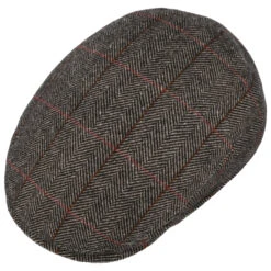 Bendner Driver Wool Flatcap By Stetson -Mode Hut Geschäft Bendner Driver Wool Flatcap by Stetson beige schwarz.62683 1rf280