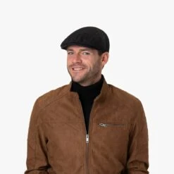 Bendner Driver Wool Flatcap By Stetson -Mode Hut Geschäft Bendner Driver Wool Flatcap by Stetson.62683 8