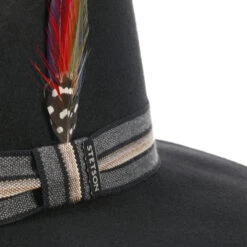 Bilaco Traveller Wollhut By Stetson -Mode Hut Geschäft Bilaco Traveller Wollhut by Stetson schwarz.58872 4rf4