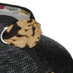 Birona Sonnenvisor By Alfonso DEste -Mode Hut Geschäft Birona Sonnenvisor by Alfonso D Este schwarz.65214 5rf4