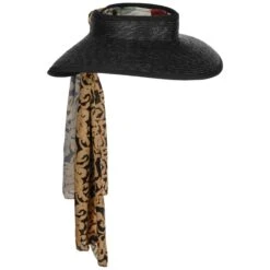 Birona Sonnenvisor By Alfonso DEste -Mode Hut Geschäft Birona Sonnenvisor by Alfonso D Este schwarz.65214 rf4