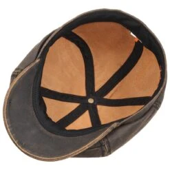 Brooklin Old Cotton Flatcap By Stetson -Mode Hut Geschäft Brooklin Old Cotton Flatcap by Stetson braun.45102 2f11