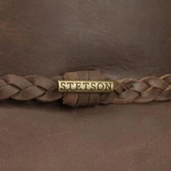 Buffalo Leather Westernhut By Stetson -Mode Hut Geschäft Buffalo Leather Westernhut by Stetson dunkelbraun.49816 4rf17
