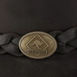 Bushman Lederhut By Scippis -Mode Hut Geschäft Bushman Lederhut by Scippis braun.20308 4rf11