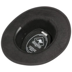 Bushman Lederhut By Scippis -Mode Hut Geschäft Bushman Lederhut by Scippis schwarz.20308 2rf4