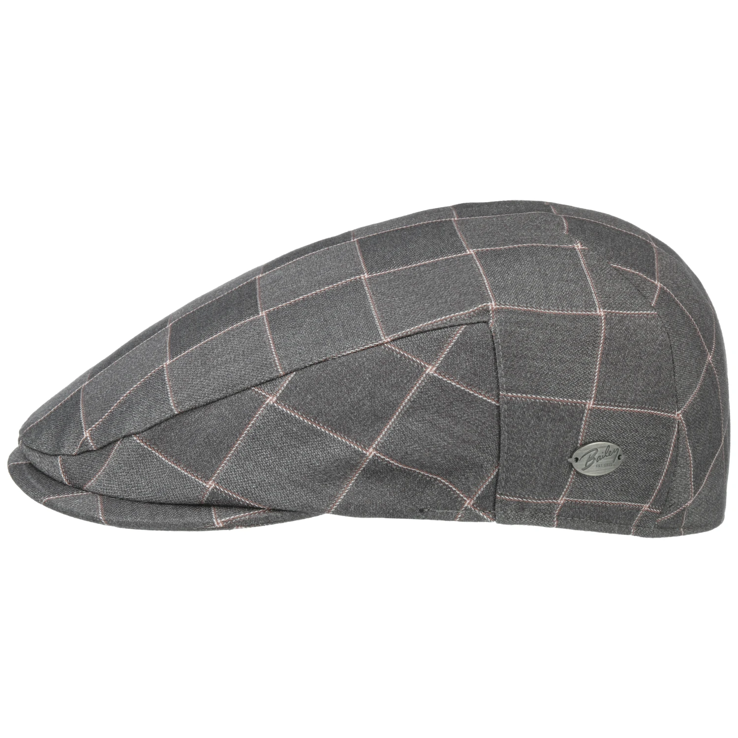 Candler Flatcap by Bailey 1922 Candler Flatcap By Bailey 1922 -Mode Hut Geschäft Candler Flatcap by Bailey 1922 grau.58751 rf13