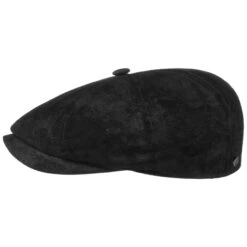 Carlsen Pigskin Flatcap By Lierys -Mode Hut Geschäft Carlsen Pigskin Flatcap by Lierys schwarz.56599 rf4