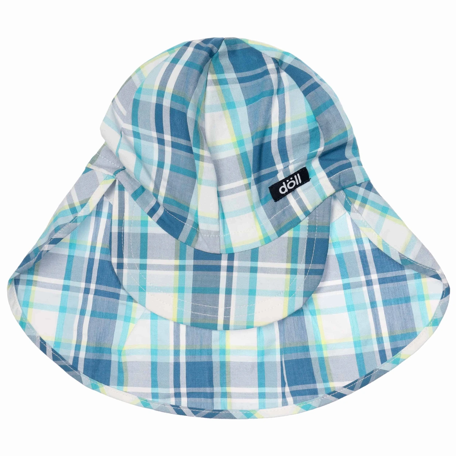 Checked UV-Schutz Kindercap by Döll Checked UV-Schutz Kindercap By Döll -Mode Hut Geschäft Checked UV Schutz Kindercap by Doell blau.47151 1rf2