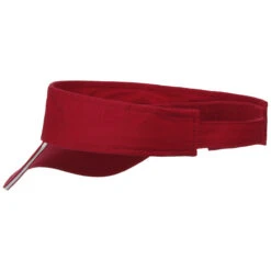 Classic Cotton Visor By Lipodo -Mode Hut Geschäft Classic Cotton Visor by Lipodo rot.58558 3rf3