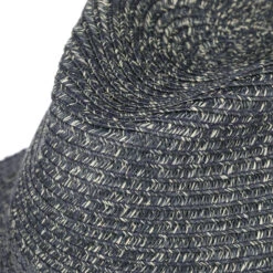 Classic Twotone Traveller Strohhut -Mode Hut Geschäft Classic Twotone Traveller Strohhut dunkelblau.59816 6rf192