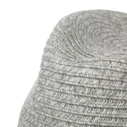 Classic Twotone Traveller Strohhut -Mode Hut Geschäft Classic Twotone Traveller Strohhut grau.59816 5rf13