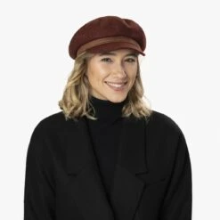 Classic Virgin Wool Ballonmütze -Mode Hut Geschäft Classic Virgin Wool Ballonmuetze.60546 7