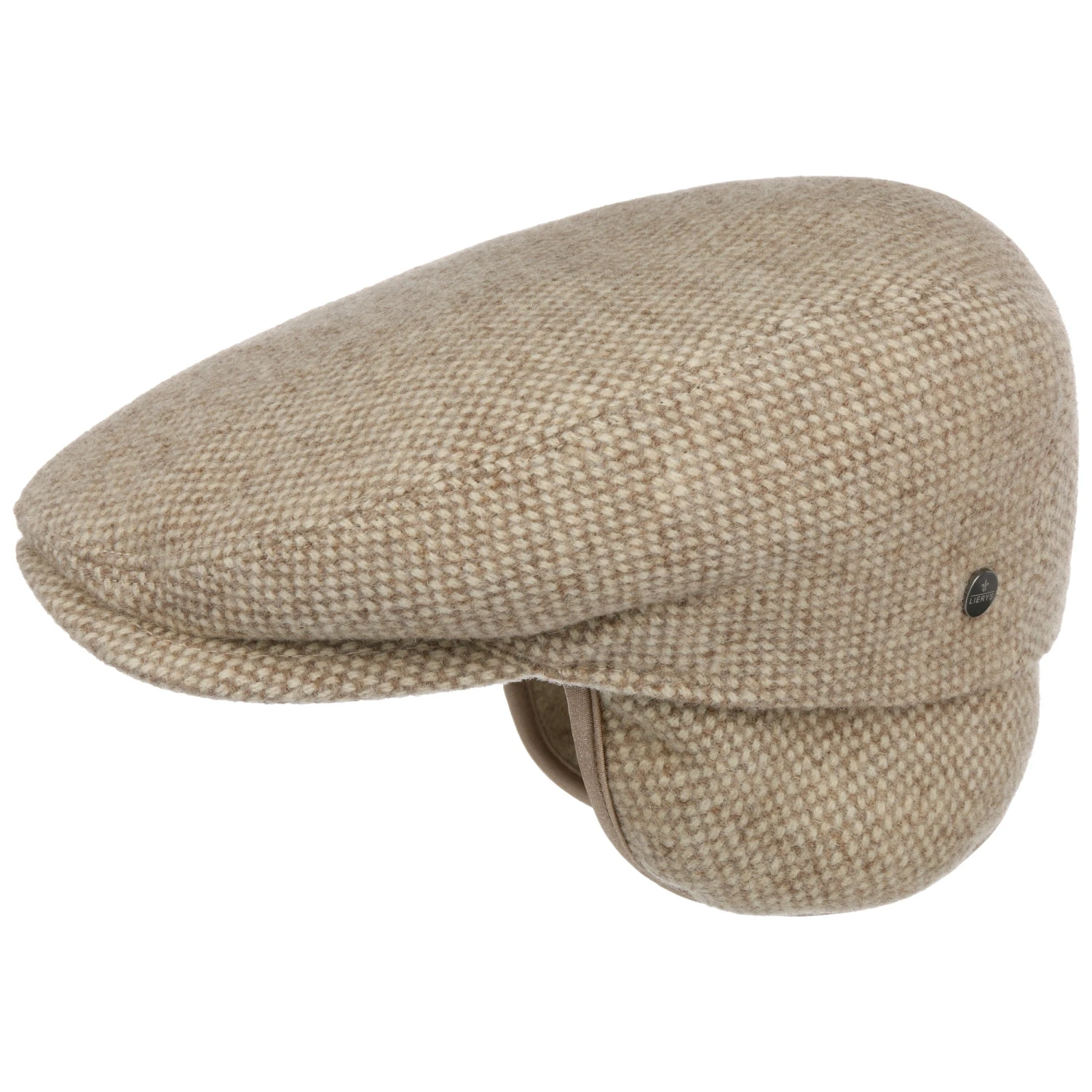 Classic Wool Flatcap mit Ohrenklappen by Lierys Classic Wool Flatcap Mit Ohrenklappen By Lierys -Mode Hut Geschäft Classic Wool Flatcap mit Ohrenklappen by Lierys beige.61396 rf15