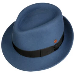 Classico Trilby By Mayser -Mode Hut Geschäft Classico Trilby by Mayser blau.41561 1rf2