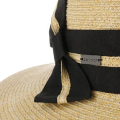 Claudine Strohhut Mit UV-Schutz By Betmar -Mode Hut Geschäft Claudine Strohhut mit UV Schutz by Betmar natur.62447 4rf40