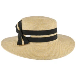 Claudine Strohhut Mit UV-Schutz By Betmar -Mode Hut Geschäft Claudine Strohhut mit UV Schutz by Betmar natur.62447 rf40