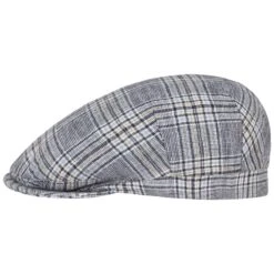 Cosmack Leinen Flatcap -Mode Hut Geschäft Cosmack Leinen Flatcap blau.65859 rf2