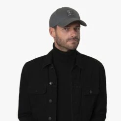 Crest Logo Cap By Lierys -Mode Hut Geschäft Crest Logo Cap by Lierys.62185 8