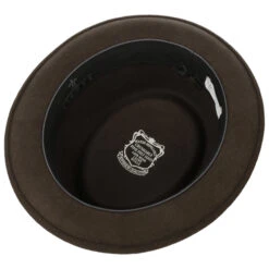 Crushable Pork Pie Hut By Lierys -Mode Hut Geschäft Crushable Pork Pie Hut by Lierys braun.48633 2rf11