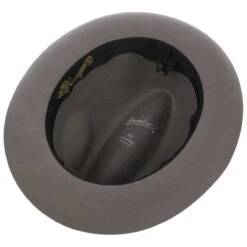 Damiano Classic Super Fine Wollhut By Borsalino -Mode Hut Geschäft Damiano Classic Super Fine Wollhut by Borsalino hellgrau.61070 2rf28