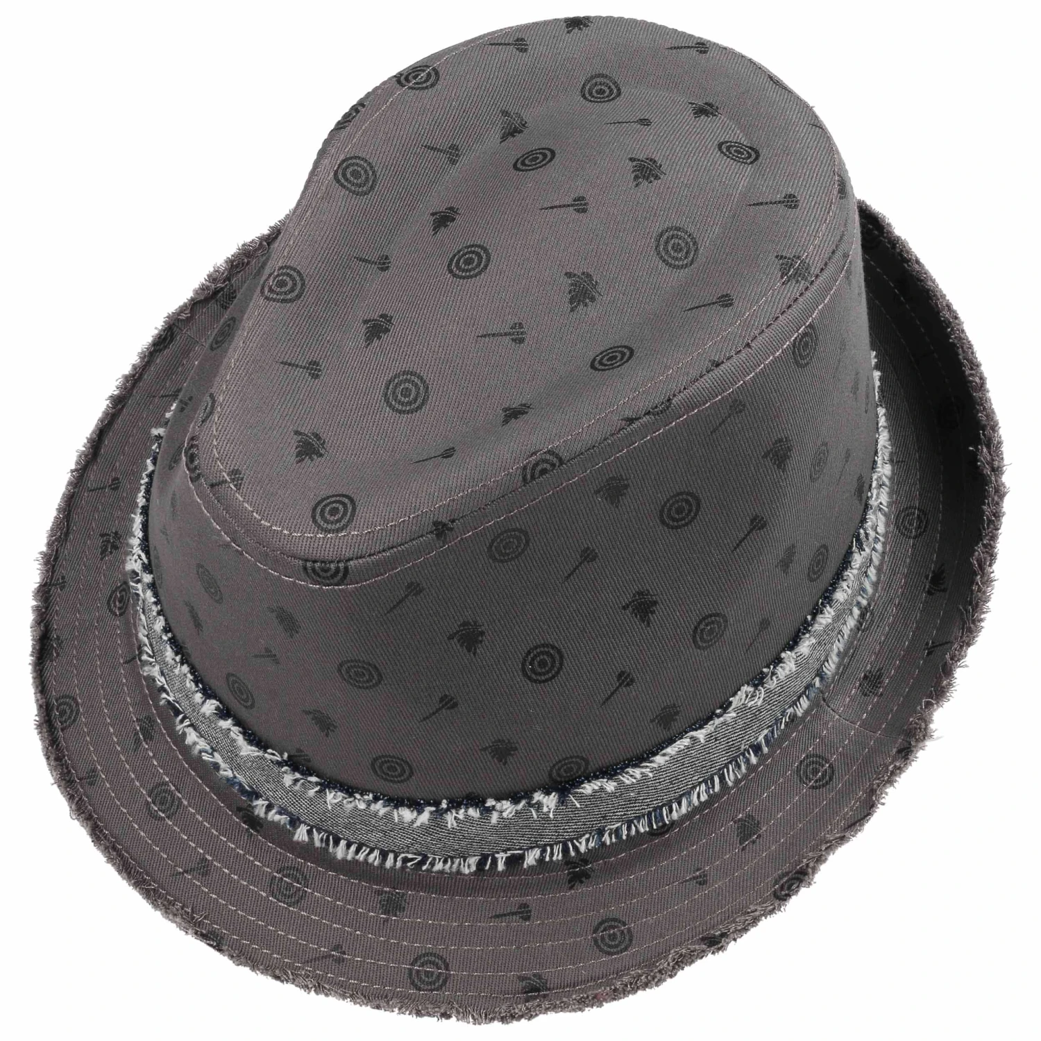 Darts Trilby Stoffhut by Lipodo Darts Trilby Stoffhut By Lipodo -Mode Hut Geschäft Darts Trilby Stoffhut by Lipodo grau.51040 1rf13