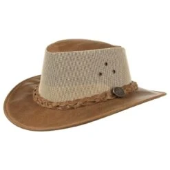 Darwin Cooler Lederhut By Scippis -Mode Hut Geschäft Darwin Cooler Lederhut by Scippis braun.41869 f11