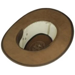 Darwin Cooler Lederhut By Scippis -Mode Hut Geschäft Darwin Cooler Lederhut by Scippis dunkelbraun.41869 2rf17