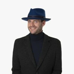 Delrico Fedora Wollhut By Stetson -Mode Hut Geschäft Delrico Fedora Wollhut by Stetson.62333 8