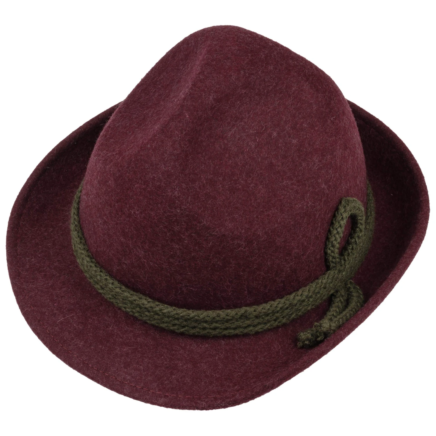 Dreispitz Wollfilz Hut Klassik by Lipodo Dreispitz Wollfilz Hut Klassik By Lipodo -Mode Hut Geschäft Dreispitz Wollfilz Hut Klassik by Lipodo bordeaux oliv.43654 1rf252