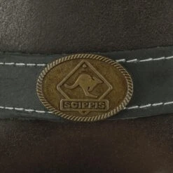 Elreno Lederhut By Scippis -Mode Hut Geschäft Elreno Lederhut by Scippis braun.33589 4rf11