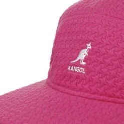 Embossed 5 Panel Cap By Kangol -Mode Hut Geschäft Embossed 5 Panel Cap by Kangol pink.64604 4rf66