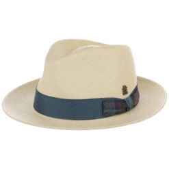 Fabrice Panamahut Zechbauer By Mayser -Mode Hut Geschäft Fabrice Panamahut Zechbauer by Mayser natur blau.62084 rf194