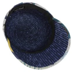 Falcosia Strohcap By Seeberger -Mode Hut Geschäft Falcosia Strohcap by Seeberger dunkelblau.64102 2rf192
