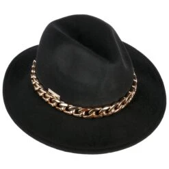 Fedora Wollhut Mit Kette By Seeberger