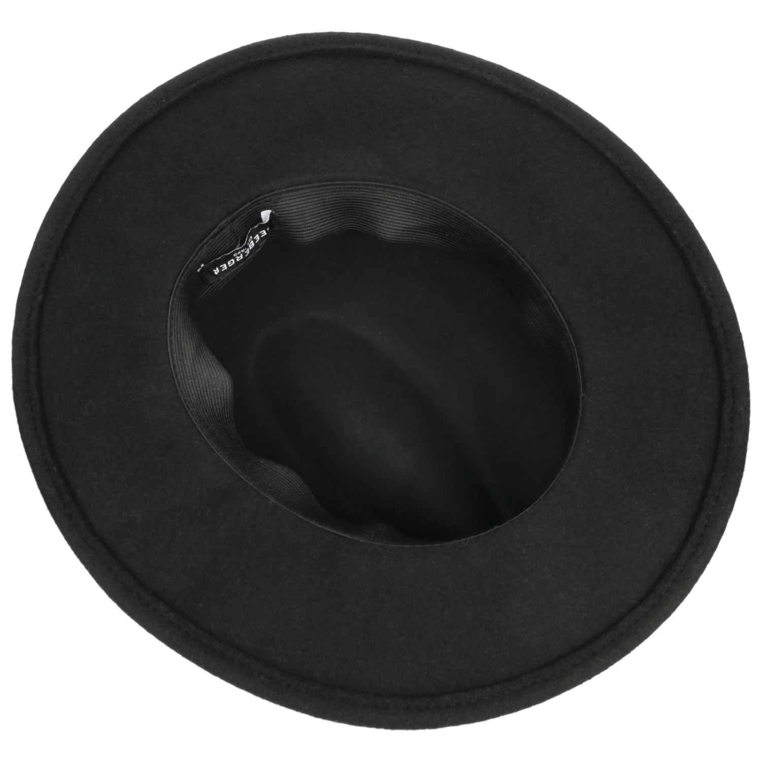 Fedora Wollhut mit Kette by Seeberger Fedora Wollhut Mit Kette By Seeberger -Mode Hut Geschäft Fedora Wollhut mit Kette by Seeberger schwarz.63269 2rf4