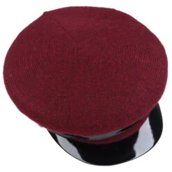 Feinstrick Elbsegler By McBURN -Mode Hut Geschäft Feinstrick Elbsegler by McBURN dunkelrot.55202 1rf171